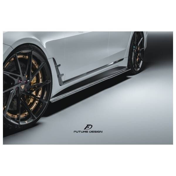 Carbon side skirt splitter
