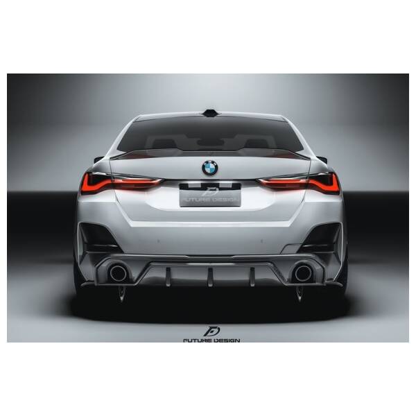 Carbon trunk spoiler