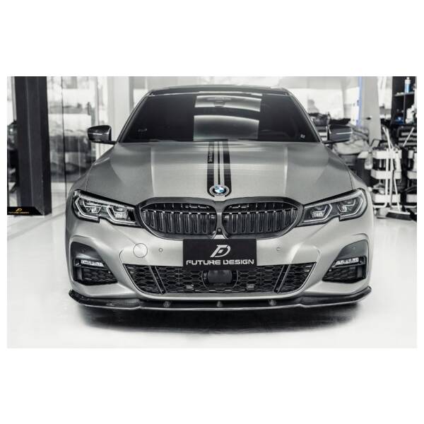 Carbon front lip