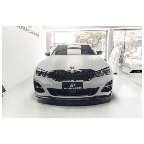 3d style carbon front lip