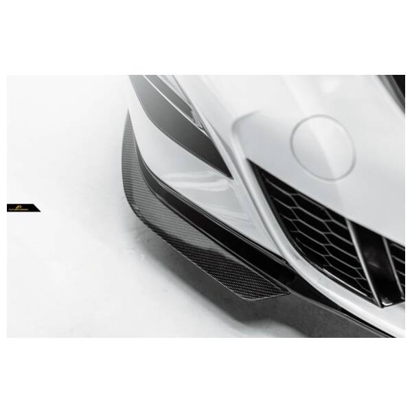 M performance style carbon Front bumper Splitter