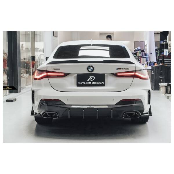 FD style carbon Trunk Spoiler