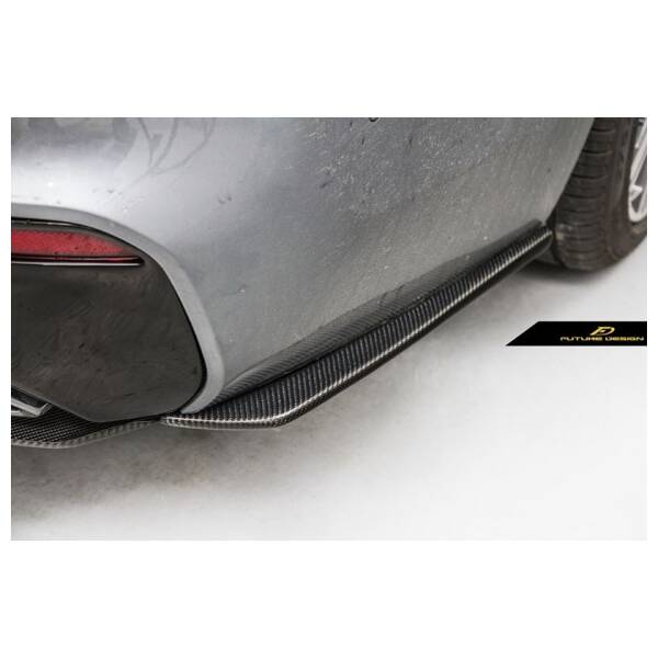 FD style carbon Rear bumper Splitter