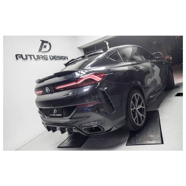 FD style carbon Trunk Spoiler