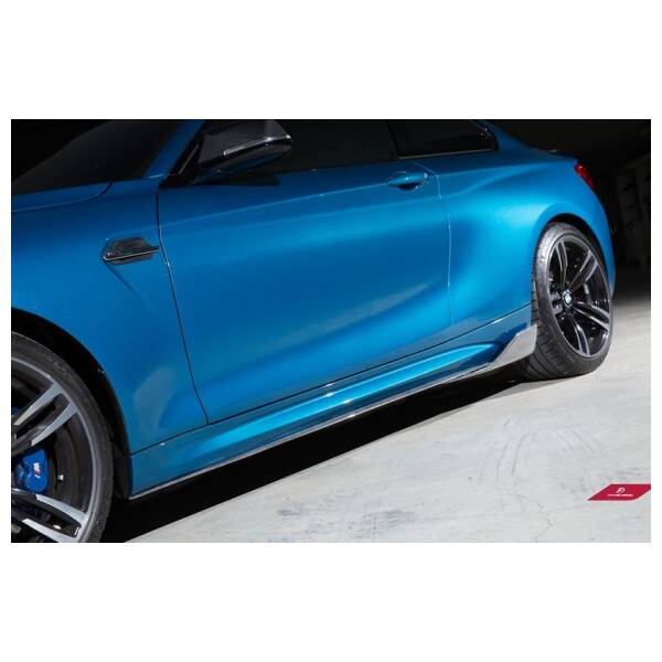 M performance style carbon Side Skirt splitter