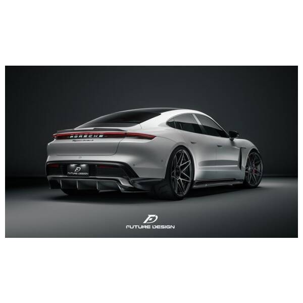 Future Design style carbon Trunk Spoiler