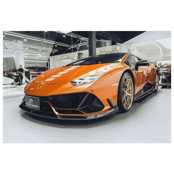 NovT style carbon Front Lip [ 3 pcs ]