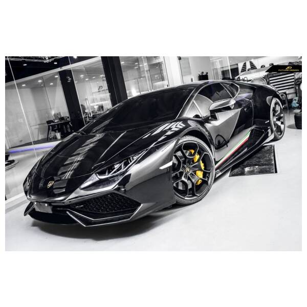 DMC style carbon Side Skirt Splitter