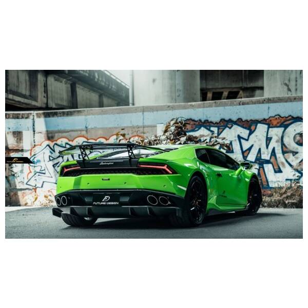 DMC style carbon rear Diffuser