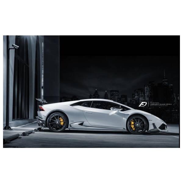 FD GT style carbon Side Skirt Splitter
