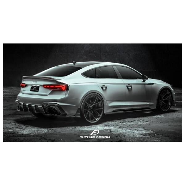 Future Design style carbon Trunk Spoiler