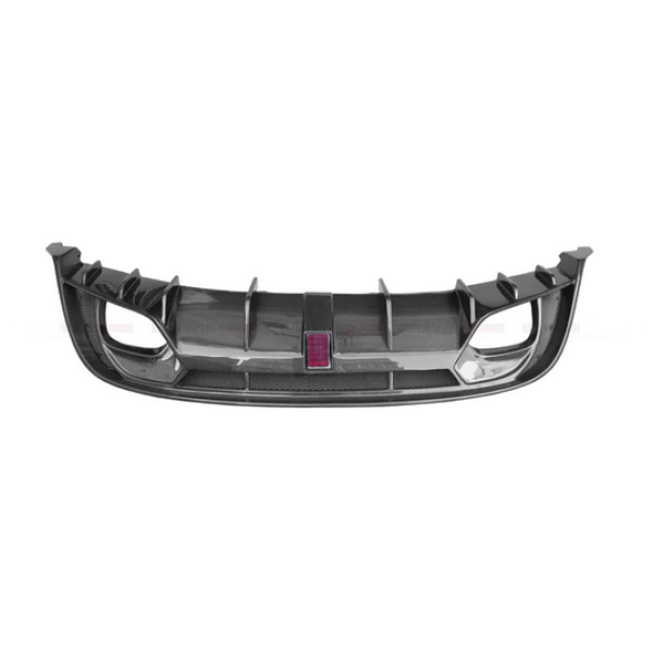 Rear Diffuser (Fits Quad Exhaust Pipe)