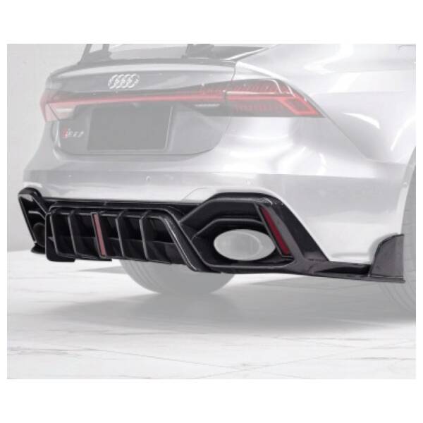 2019-2024 Audi RS6 Avant & RS7 C8 Type I Rear Diffuser