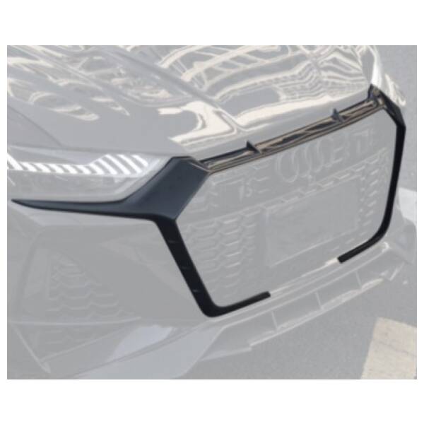 2019-2024 Audi RS6 Avant & RS7 C8 Front Bumper Grille Cover Carbon Fiber 