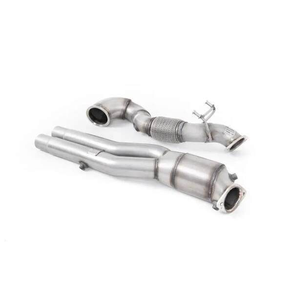 Large Bore Downpipe and Hi-Flow Sports Cat