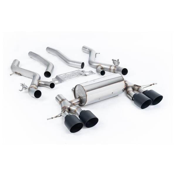 Particulate filter-back with black tips