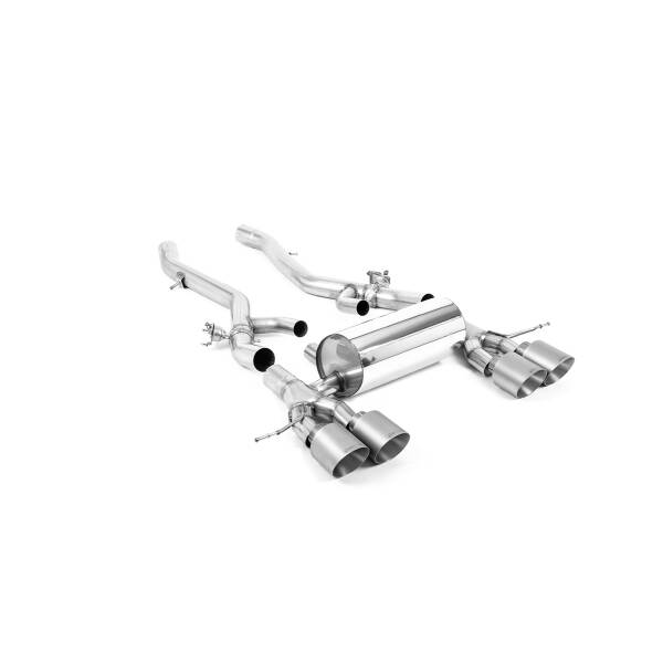 Axle back with brushed tips