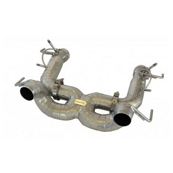 Race Exhaust system without Flap regulation (Inconel heat protected)