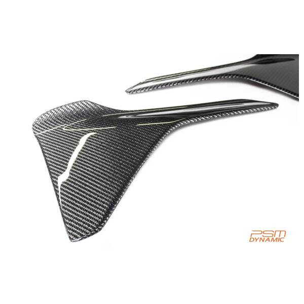 Front Upper Splitters Bumper Cover