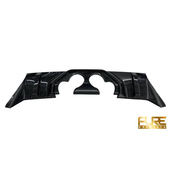 M-style rear diffuser