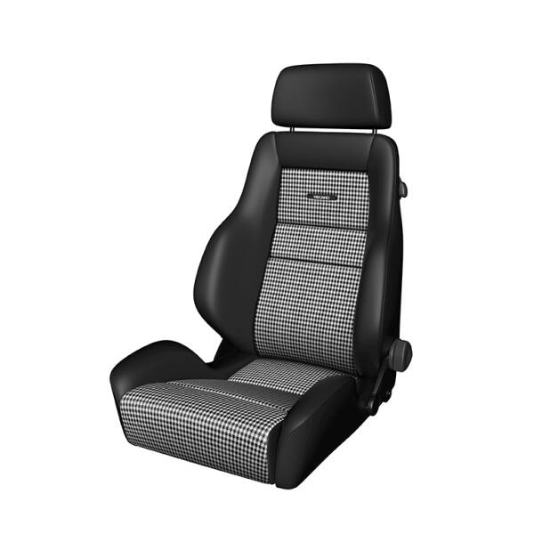 RECARO Classic LS zwart leder / Pepita