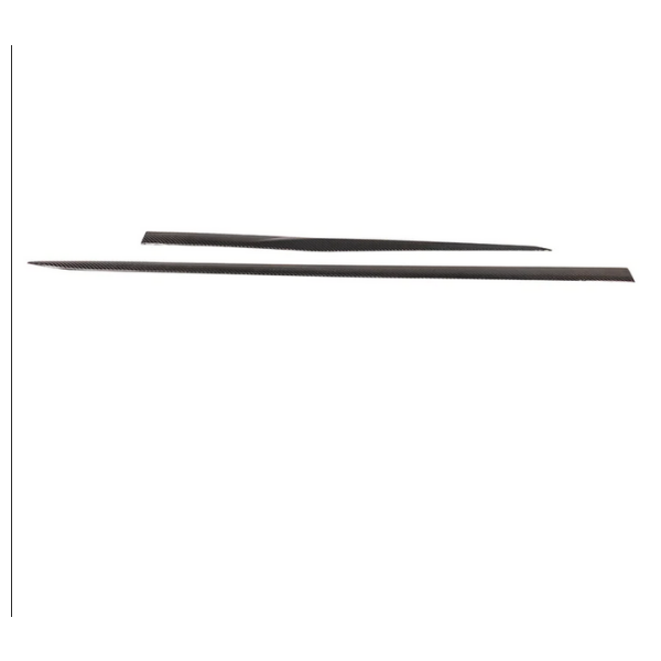 Lower Door Mouldings Inserts in Visual Carbon Fibre