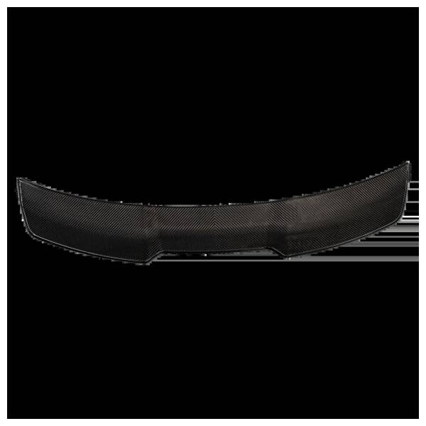Upper Rear Lip Spoiler Visual Carbon Fibre 