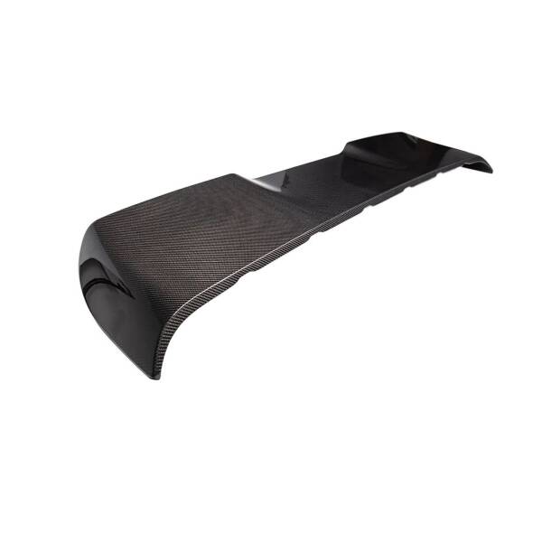 Upper Rear Wing - Visual Carbon Fibre