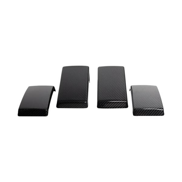 Bumper Overrider (4pc) - Visual Carbon Fibre