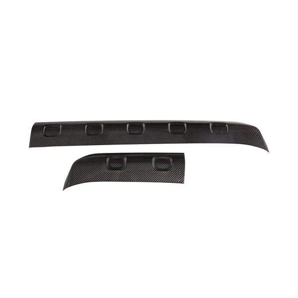 Front Bumper Skid Pan Cover - Visual Carbon Fibre
