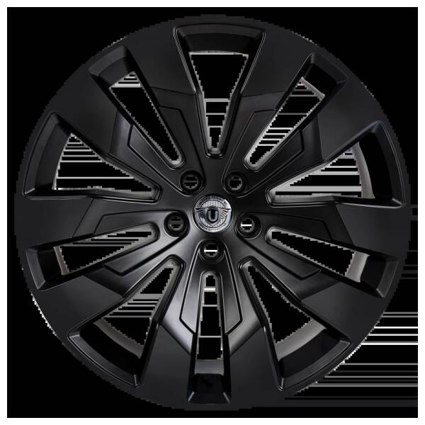22" WX 1: 4 WHEEL Package (Staggered Setup 2 x Front , 2 x Rear), Satin Black