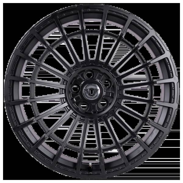 22" WX 3: 4 WHEEL Package (Staggered Setup 2 x Front , 2 x Rear), Satin Black